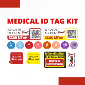 RideMyRoot Emergency Medical ID Tag Kit